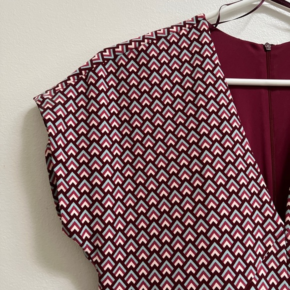 Zara Printed V-Neck Romper S - Picture 2 of 7